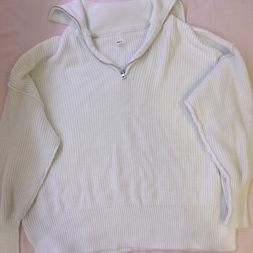 Aerie half zip sweater